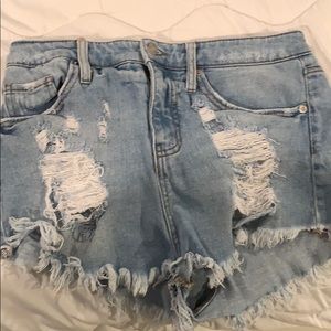 Jean shorts